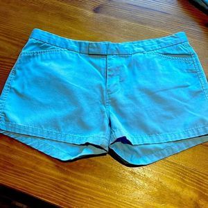 Women’s Abercrombie & Fitch cotton/polyester blend shorts in blue size 6